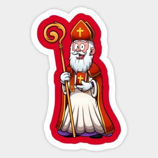 Saint Nicolas Sticker